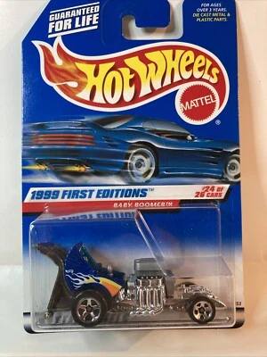 Hot Wheels 1999 First Editions Blue Baby Boomer #680 Custom Rod - Image 1 of 4