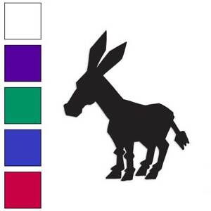 Donkey Mule Hinny, Vinyl Decal Sticker, Multiple Colors & Sizes #1312