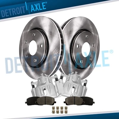 Pinzas de freno rotores delanteros de 11,65 pulgadas para Toyota Highlander 2001-2007 Foto 1 de 4