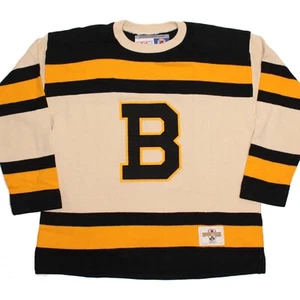 Boston Bruins Vintage Jersey Sweater Mens Large CCM Heritage Made in Canada - Picture 1 of 8
