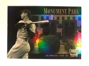 Joe DiMaggio 2000 Upper Deck Monument Park Insert Card # MP-4 Yankees - Picture 1 of 5