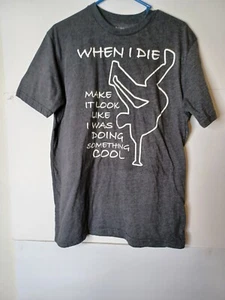 Humorositees, Black When I Die make it look cool, X-Large T-Shirt - Picture 1 of 4