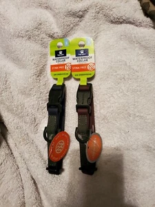 2 patas superiores impermeables azul y púrpura Sm. Cuello, sin mal olor, cuello de 10 - 14 in, nuevo con etiquetas - Imagen 1 de 5