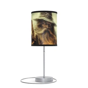 Mystical Wizard Table Lamp, Fantasy Decor, Home Lighting, Gift for Fantasy Lover - Picture 1 of 25