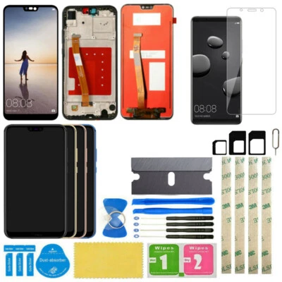 Marco de montaje digitalizador de pantalla LCD para Huawei P20 Lite ANE-LX1 ANE-LX2 Foto 1 de 4