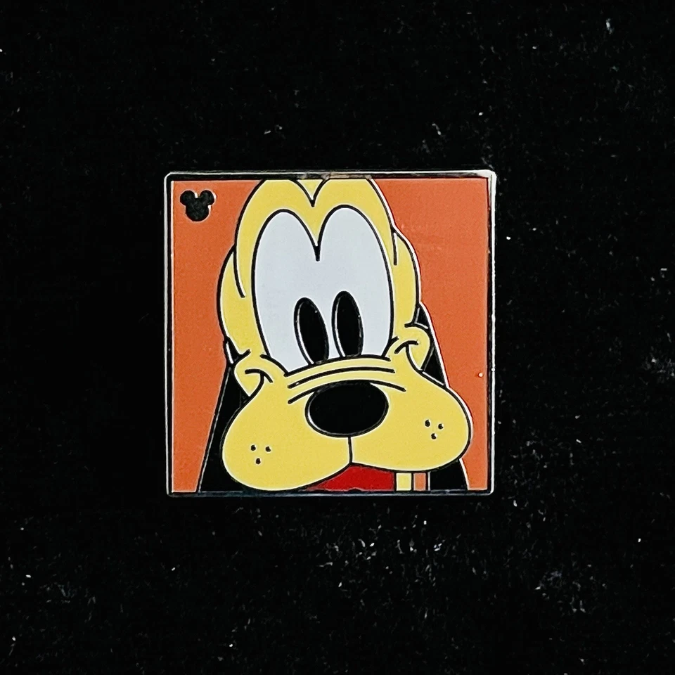 Completador DLR Plutón Perro Personaje Caras Cuadrado Oculto Mickey DL Disney Prendedor 2012 Foto 1 de 1