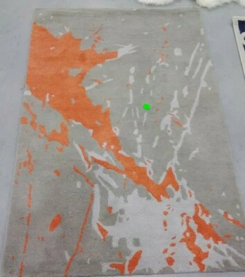 Alfombra Mancha Trasera GRIS/NARANJA 3'-6" X 5'-6", Precio Reducido 1172700951 SOH794B-4 Foto 1 de 4