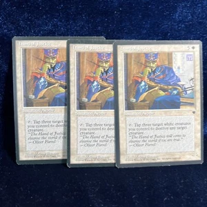 Hand of Justice Fallen Empires Rare MTG Magic the Gathering Karte Reserved List 3 - Bild 1 von 6