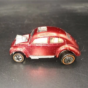 VINTAGE HOT WHEELS REDLINE CUSTOM VOLKSWAGEN RED VERY NICE VERY RARE - Picture 1 of 7