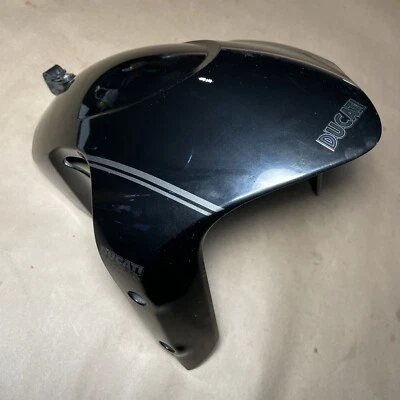 DUCATI DIAVEL 1200 GENUINE OEM  FRONT WHEEL FENDER FAIRING (BLACK) — 第 1/4 张图片