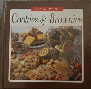 Treasury of Cookies & Brownies Hardcover 1995 Publications International Weber - Imagen 1 de 4