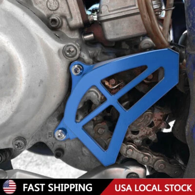 CNC Aluminum Sprocket Guard Cover Blue for Yamaha YZ125 1993-2004 Protect USA - Изображение 1 из 4