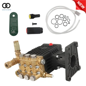 Washer Pump 1" Shaft 4 GPM Pressure Washer Pump Power Horizontal 4400 PSI - Picture 1 of 20