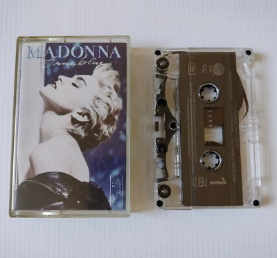 Madonna - True Blue - 1986 Cassette Tape - Sire – 9 25442-4 - Image 1 of 4