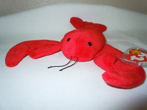 TY Beanie Babys PINCHERS der Hummer - Neu mit Etikett - Bild 1 von 2