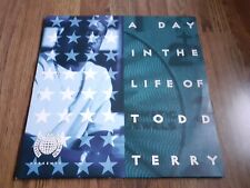 TODD TERRY - A DAY IN THE LIFE OF TODD TERRY 2LP UK 1995 SOUND OF MINISTRY EX