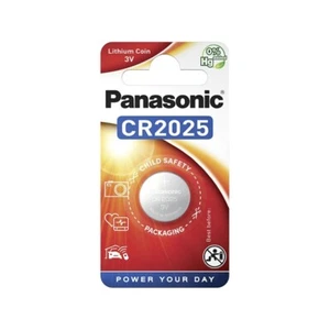 2x CR2025 Lithium-Batterie 3,0V 165mAh ø20x2,5mm 3V 2x1er-Blisterpack Panasonic - Bild 1 von 1