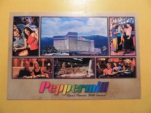 Peppermill Casino Hotel Reno Nevada Vintage Postkarte  - Bild 1 von 2