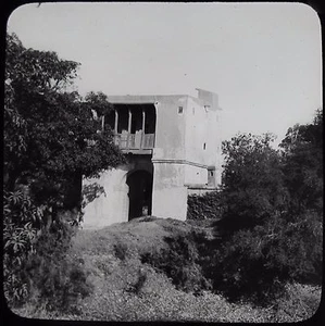 Glass Magic Lantern Slide INDIA NO7 TEMPLE GATEWAY C1910 PHOTO - Picture 1 of 2