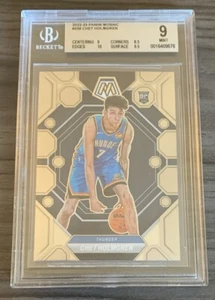 2022-23 Panini Mosaic BGS 9 Chet Holmgren #236 (RC) Rookie - Graded Mint Card 🔥 - Picture 1 of 4