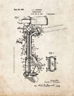 Outboard Motor Patent Print Old Look