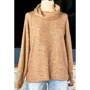 NWT New $88 Anthropologie Maeve Cowl Neck Pullover Sweater Top XS - Foto 1 di 11