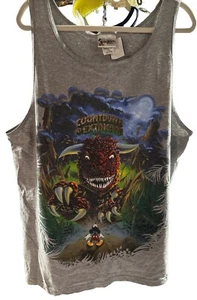Vtg Disney Tank Shirt XL Countdown To Extinction Animal Kingdom Made In USA RARE - Picture 1 of 6