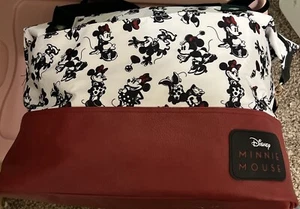 Disney Minnie Mouse Weekender Travel Bag/Tote By Bioworld Disney Overnight Bag - Picture 1 of 7