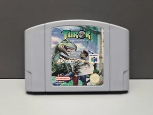 TUROK DINOSAURS HUNTER NINTENDO 64 PAL/NOE MODUL CARTRIDGE - Bild 1 von 6