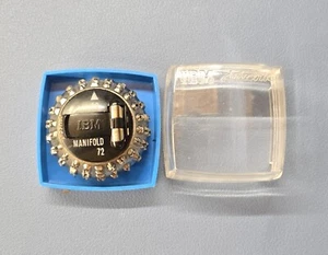 Collettore 72 IBM Selectric Golf Ball Type Head Vintage Typeface Font - Foto 1 di 3