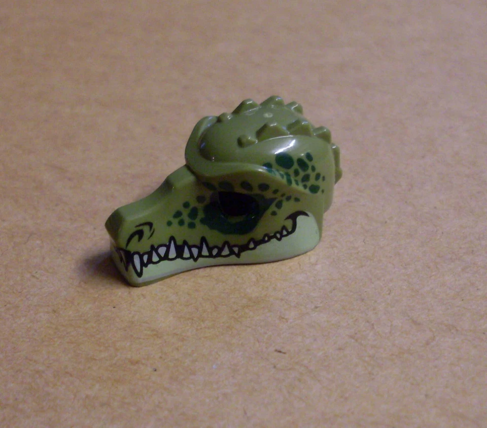 Lego Legends of Chima - Maske für Figuren Minifigs Helm Crocodile Krokodil Neu - Bild 1 von 1