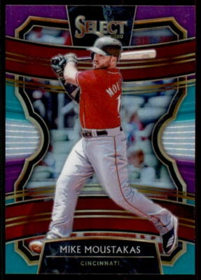2020 Panini Select #25 Mike Moustakas Tri-Color - Image 1 of 2