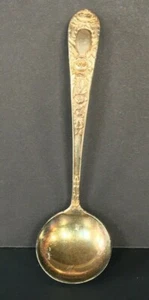KIRK STILFF "ROSE" 925 STERLING SILVER MAYONNAISE LADLE - Picture 1 of 7