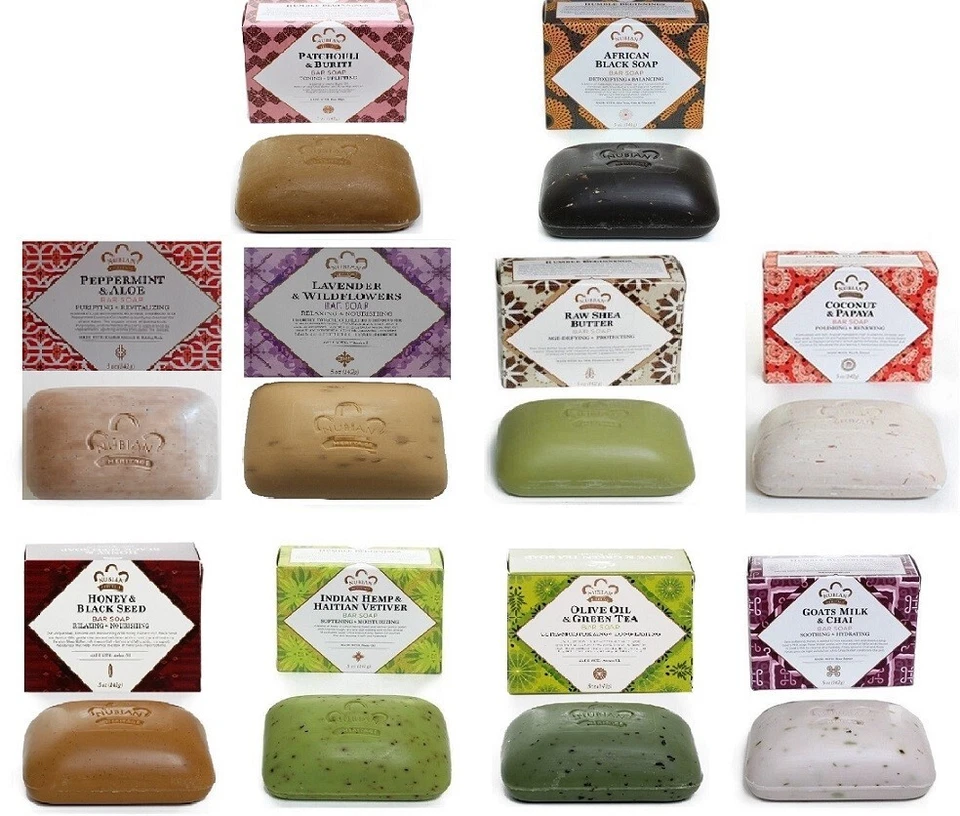 Nubian Heritage - 10 Variety Pack - 5oz Soaps - Image 1 of 4