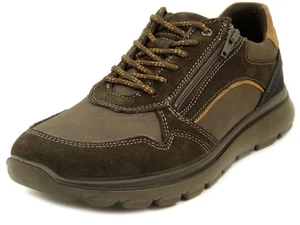 Sneakers Uomo in Pelle Marrone Pianta Larga Plantare Estraibile IMAC - Imagen 1 de 5