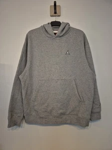 Air Jordan Hoodie Size XL Men's Grey Logo Pullover Hooded Sweatshirt Pockets - Picture 1 of 10