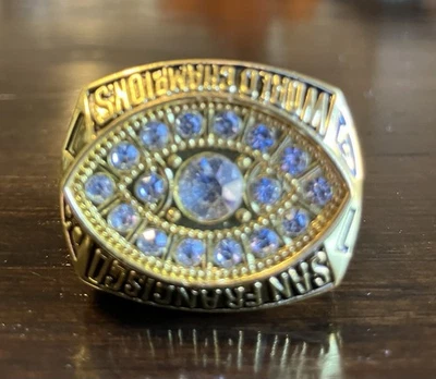 Campeonato del Super Bowl de los 49ers 1981 ¡Talla 11! Foto 1 de 3