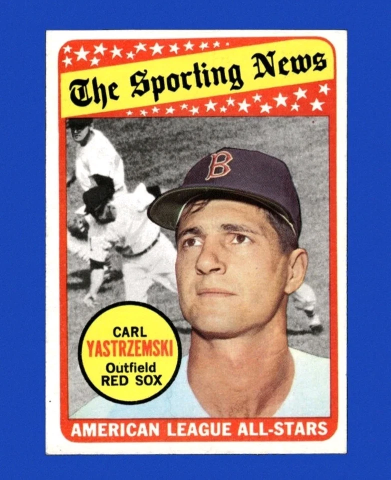 1969 Topps - The Sporting News All Star Selection Carl Yastrzemski, - Image 1 of 2