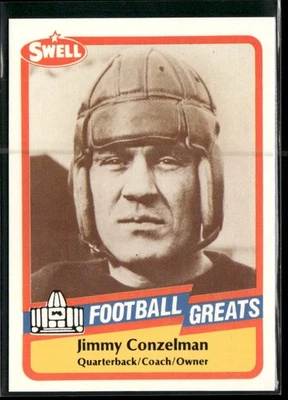 1989 Swell Greats Jimmy Conzelman #34 Chicago Cardinals - Image 1 of 2