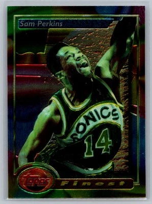 1993-94 Finest #186 Sam Perkins - Image 1 of 2