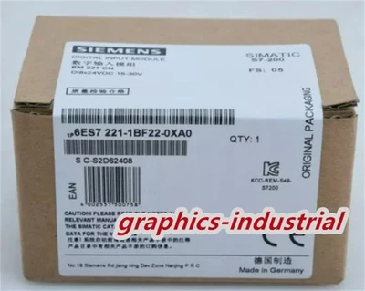 New IN BOX Siemens 6ES7 221-1BF22-0XA0/6ES7221-1BF22-0XA0 Modules - Image 1 of 4