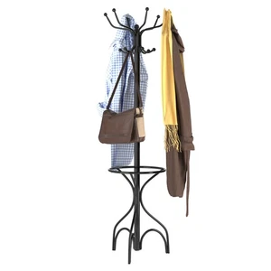 De colección Abrigo de Metal Sombrero Estante Árbol Soporte Ropa Colgador Ganchos Soporte paraguas Nuevo - Imagen 1 de 6