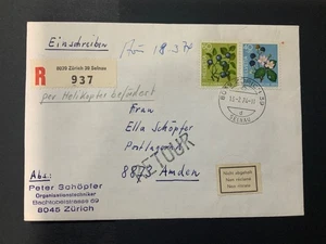 FLIGHT COVER: SWITZERLAND HELICOPTER COVER 1974 - Picture 1 of 2