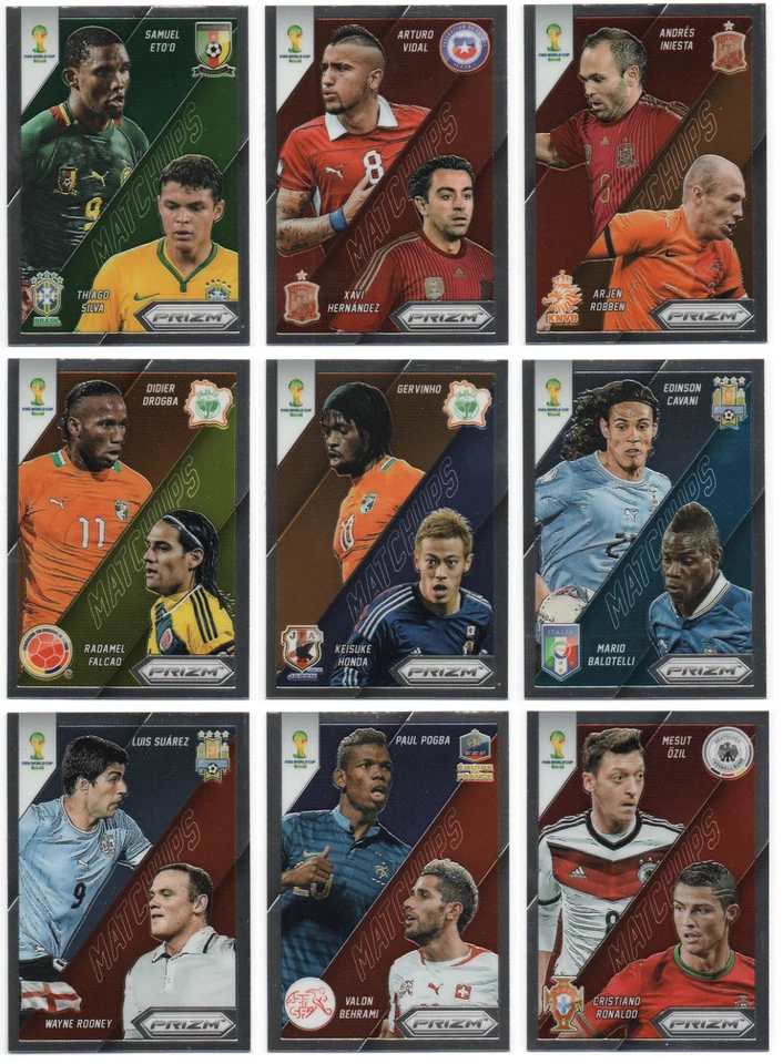 2014 Panini Prizm World Cup Matchups - Pick Any - Image 1 of 1