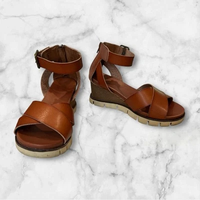 MIA Brown Sandals Size 8 - Image 1 of 4