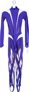 Jumpsuit Mugler Blau Lycra UK XS/S - Bild 1 von 3
