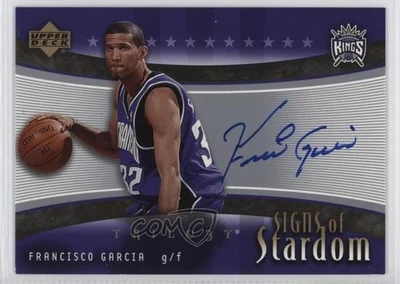 2005 Upper Deck Trilogy Signs of Stardom Francisco Garcia #SS-FG Rookie Auto RC - Image 1 of 2