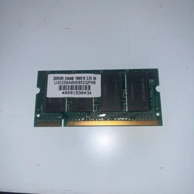 Set of (1) U30256A6MII652QPAB 256MB Random Access Memory RAM - Изображение 1 из 2