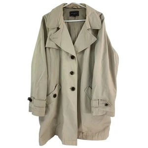 Ann Harvey London Trench Winter Damen Knopfleiste Mantel Jacke Gebraucht UK 28 EU 54 - Bild 1 von 7