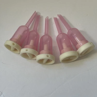 批量 5 通风套件 Dr. Brown’s Natural Flow 窄 婴儿奶瓶 替换粉色 — 第 1/3 张图片